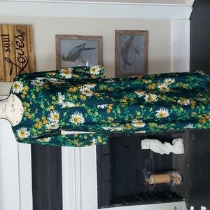 Homemade floral dress